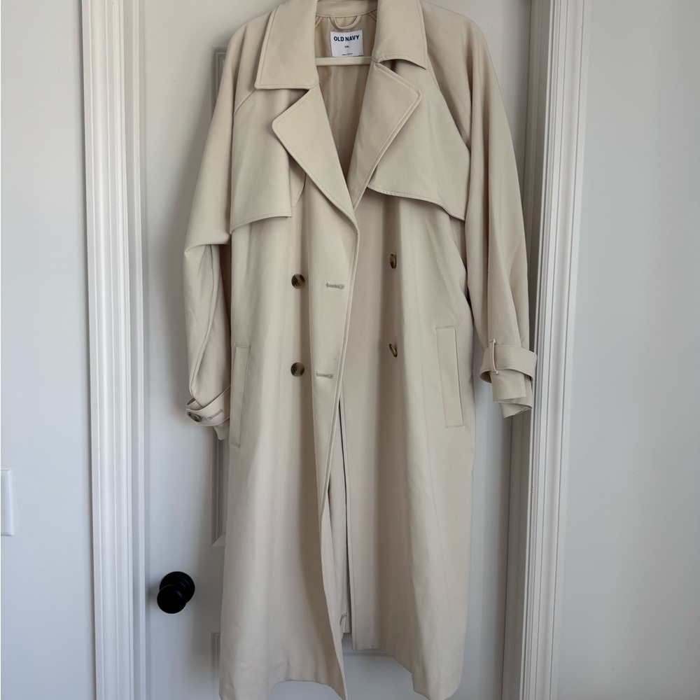 Old Navy Beige Trench Coat